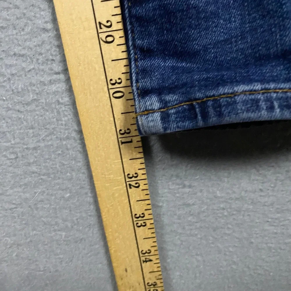 American Eagle Skinny Jeans Mens 30x32 Blue Distressed Ripped